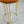 Petite Lightweight Brown Stool with Gold Frame, Fabric Seat Compact Living Room Accent Home Decor by Sona Casa