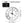 Oversized Round Metal Wall Clock, Large 32