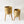 Rustic Gold Foil Metal Plant Pots Set with Stand for Fresh or Artificial Plants, Indoor Home Office Decor, Gifts-Sona Casa