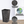 Tall Black Planter Pot Set of 2, Indoor/Outdoor, 22