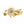 Large Gold Metal Wall Clock, Floral Botanical Silent Clock, 42 inch Vertical Horizontal Orientation-Sona Casa
