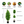 Artificial Tree Lemon Cypress, 120 cm Cedar Tree in Black Pot Stable Base Indoor Home, Office Patio, Living Room Decor by Sona Casa