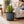 Modern Round Plastic Planter, 12-Inch Slate Gray Flower Pot, Home Office Garden Patio Porch Decor by Sona Casa