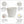 2 White planter pots by Sona Casa