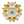 Gold and White Floral Designer Wall Clock, Large Modern Metal Art, Geometrical Triangle Clock for Home Living Room Decor-Sona Casa