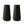 Set of 2 Tall Black Self Watering Indoor Planters, Contemporary Modern Decorative Pots, 33 Inch Riser for Home Office Garden-Sona Casa