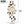 Large 48 Inch Floral Wall Clock in Gold White Silver Finish, Modern Quartz Movement, Decorative Horizontal & Vertical Home Accent