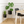 Modern Black Metal Pots Set Indoor Planters with Golden Stand for Fresh or Artificial Plants Living Room Office Decoration, Gifts-Sona Casa