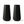 Set of 2 Tall Black Indoor Self Watering Decorative Planters, 27 Inch Tall Black Planter with Riser Pot, Drain Hole-Sona Casa