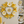 Gold and White Floral Designer Wall Clock, Large Modern Metal Art, Geometrical Triangle Clock for Home Living Room Decor-Sona Casa