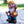 Outdoor Gnome Statue, Metal Lantern, Large 16