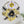 Floral Metal Wall Clock, 24