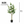 Faux Camellia Tree, 5 ft Tall Faux White Camellia Tree Plant in Cement Base, Indoor Decor for Home or Office, Housewarming Gift-Sona Casa