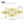 Large Metal Floral Gold Wall Clock by Sona Casa