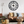Oversized Round Metal Wall Clock, Large 32