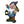 Welcome Gnome Statue with Metal Tealight Candle Holder, Outdoor Polyresin Gnome Lawn Garden Decor with Purple Hat, Large, 16 inch 40 cm by Sona Casa