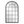 Arch Window Mirror, 103 cm Large Black Decorative Wall Mirror for Living Room, Hallway & Bedroom by Sona Casa