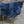 Royal Blue Velvet Accent Bubble Chair, Glam Gold Frame, Home Office Hotel Lounge Bar Living Room Decor